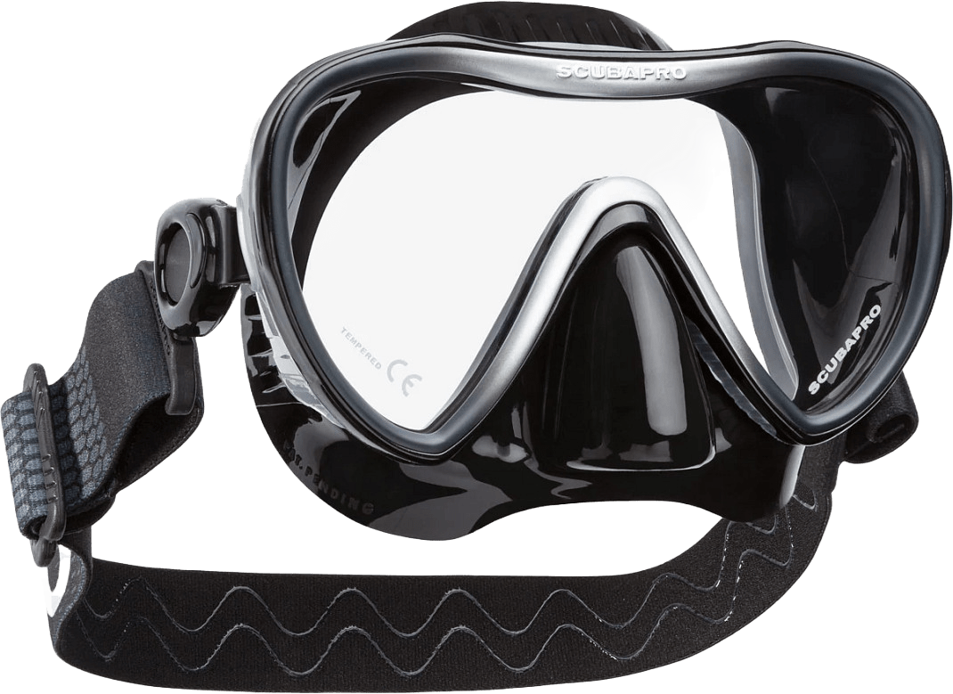 Scubapro Synergy2 Duikmasker met Comfortband Zwart/Grijs