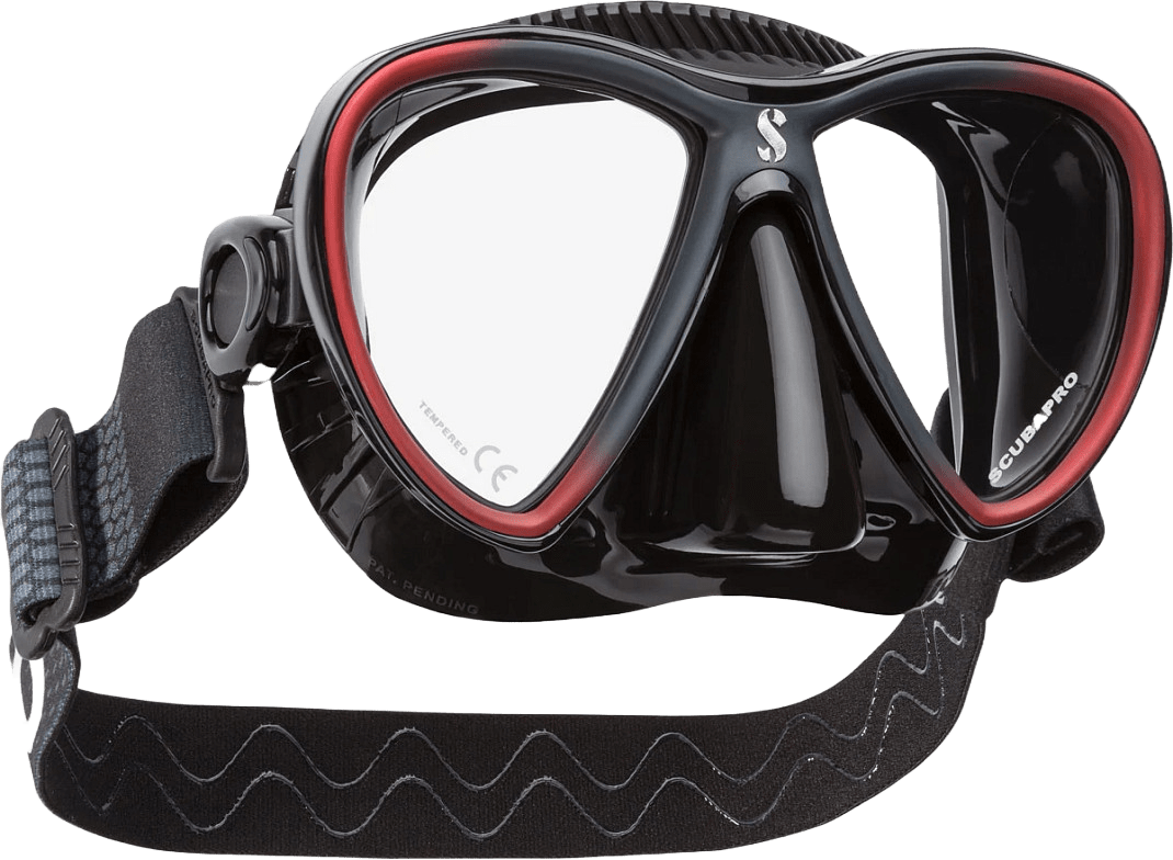 Scubapro Synergy Twin Duikmasker Zwart/Rood